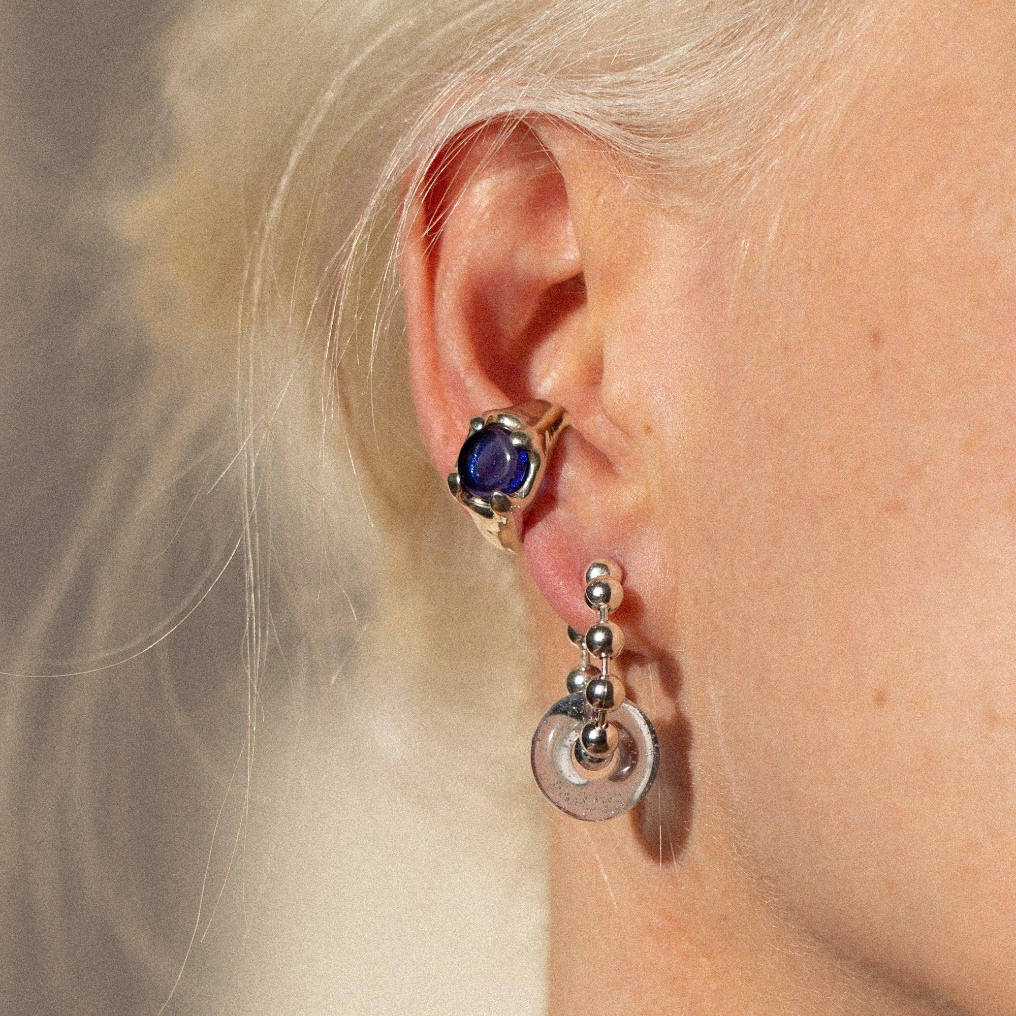 Donut Ball Hoop Earrings by CLED - At Present Jewelry