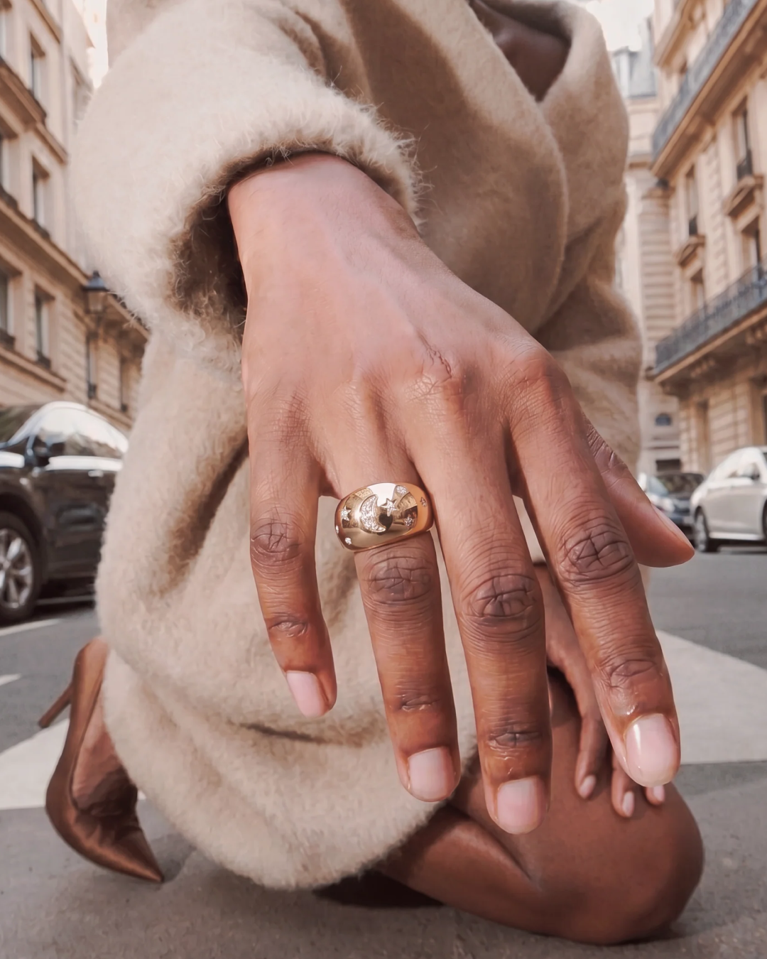 Celeste Dome Ring