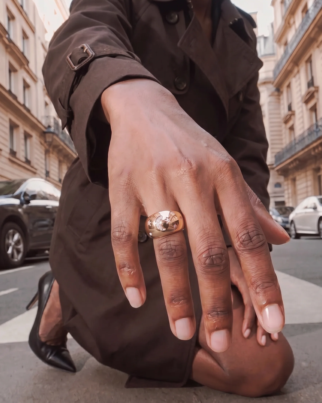 Celeste Dome Ring