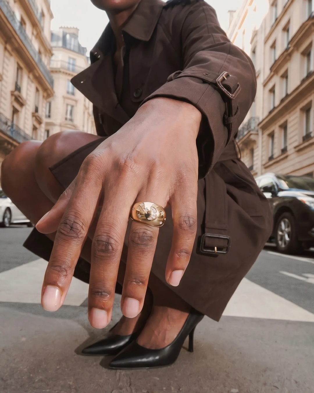 Celeste Dome Ring