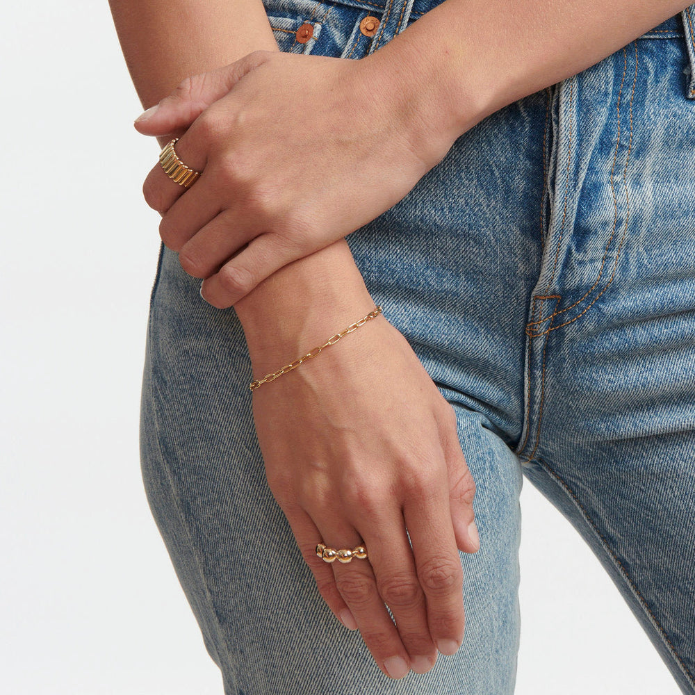 Petite Classic Link Bracelet by Ariel Gordon Jewelry - At Present Jewelry