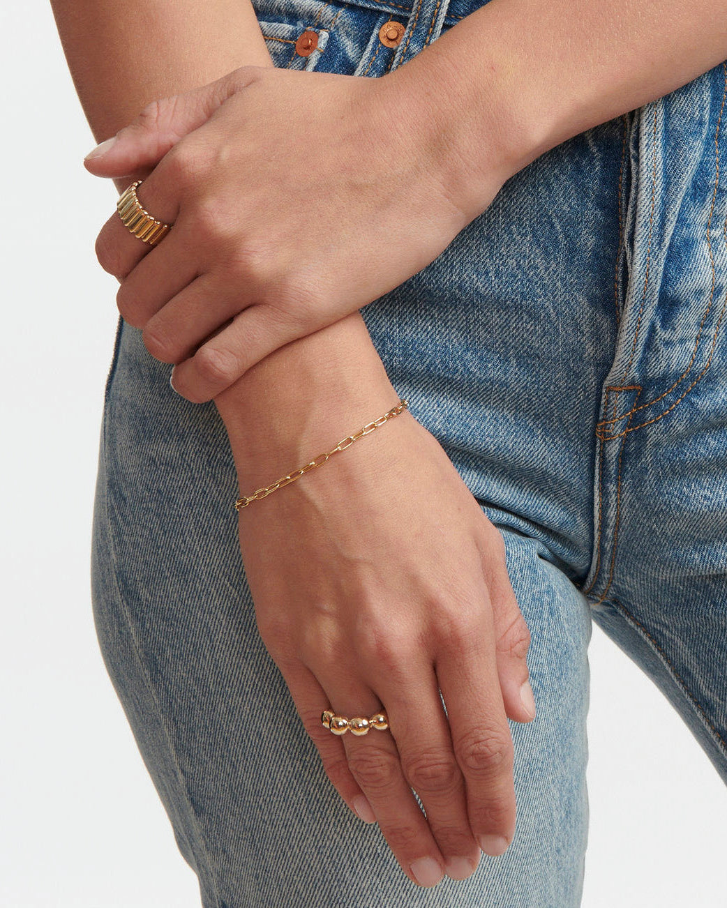 Petite Classic Link Bracelet by Ariel Gordon Jewelry - At Present Jewelry