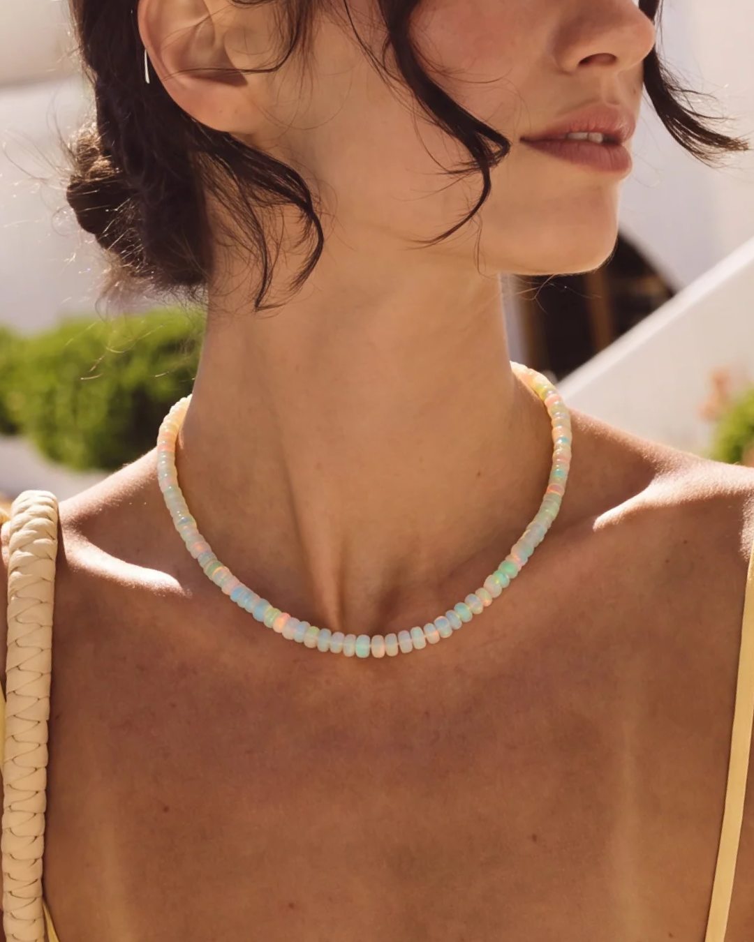 Cloud Opal Necklace