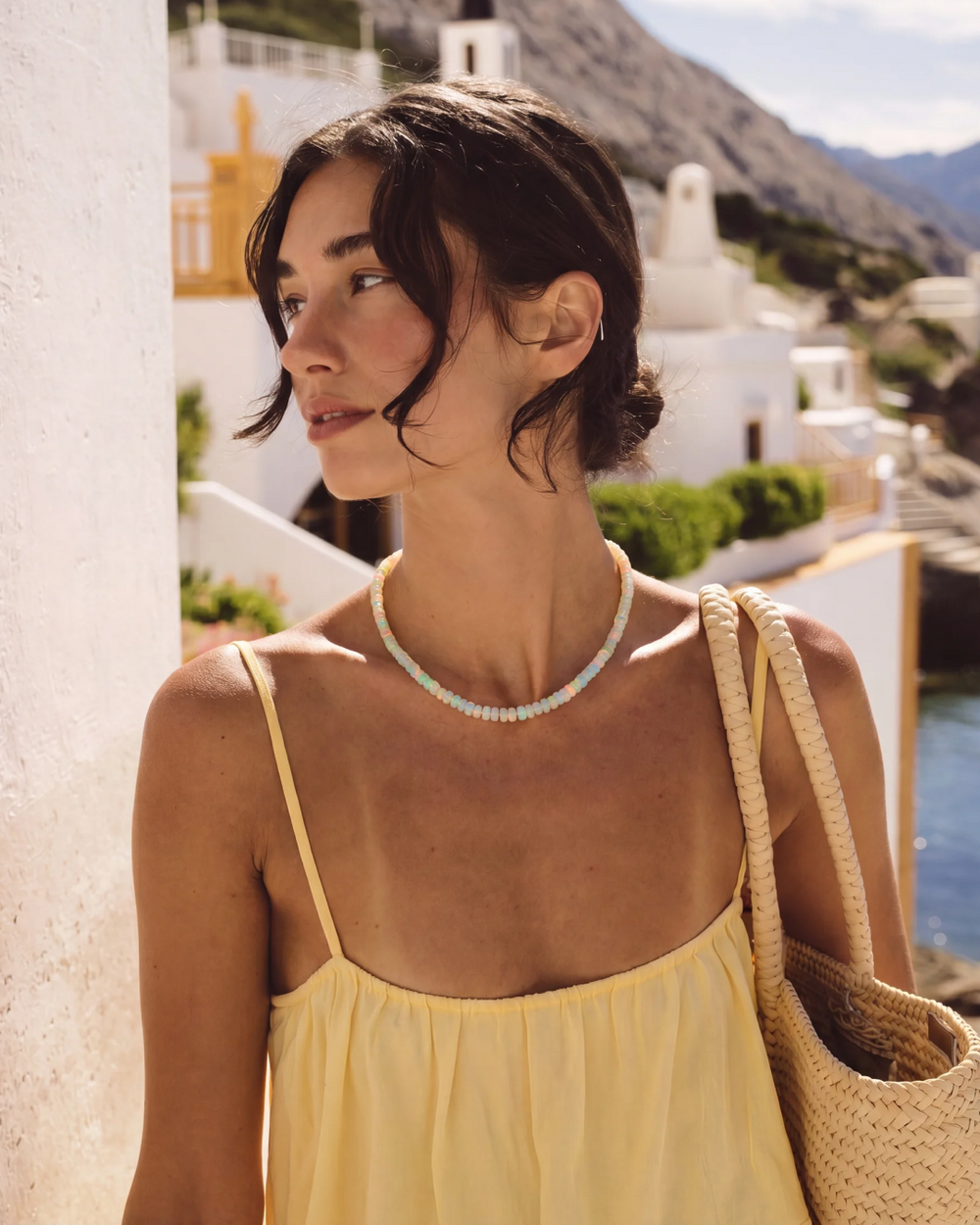 Cloud Opal Necklace