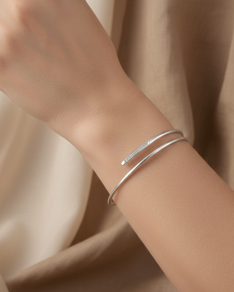 Diamond Needle Bracelet