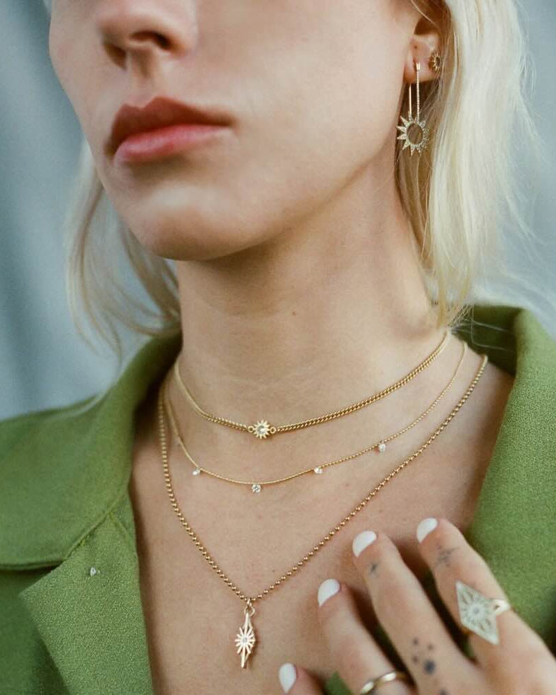 Baby Spur Chain Necklace