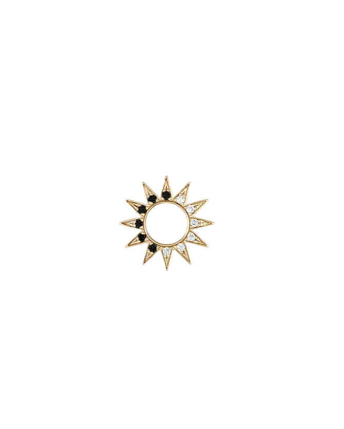 Chiaroscuro Pavé Baby Spur Charm by EMBLM Fine Jewelry - At Present Jewelry