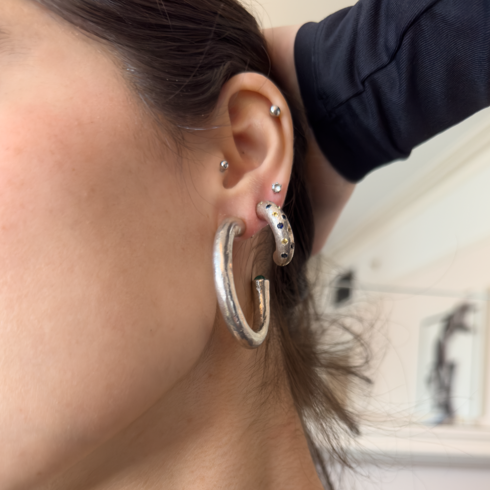 Phant Earrings, Tanzanite by ELIBURCH - At Present Jewelry