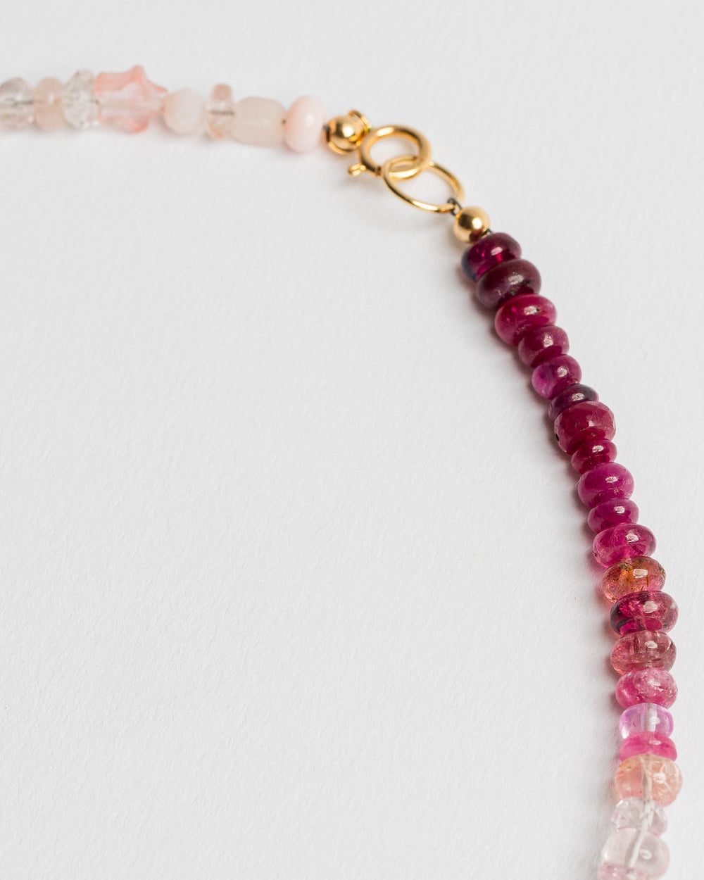 Pink Peach Cutie Necklace by Encirkled Jewelry - At Present Jewelry