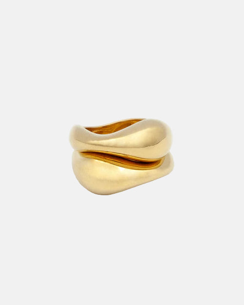 Eva Double Set Rings by MM Druck - At Present Jewelry