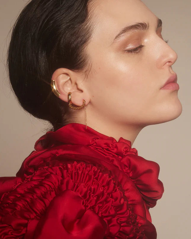 Helix Ear Cuff in Gold