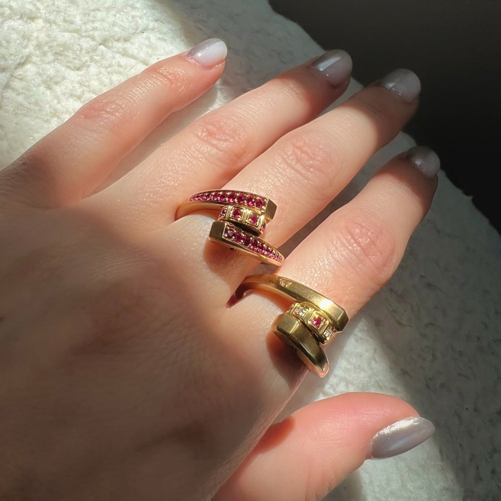 Codette Ring, Rose Gold by James Banks Design - At Present Jewelry