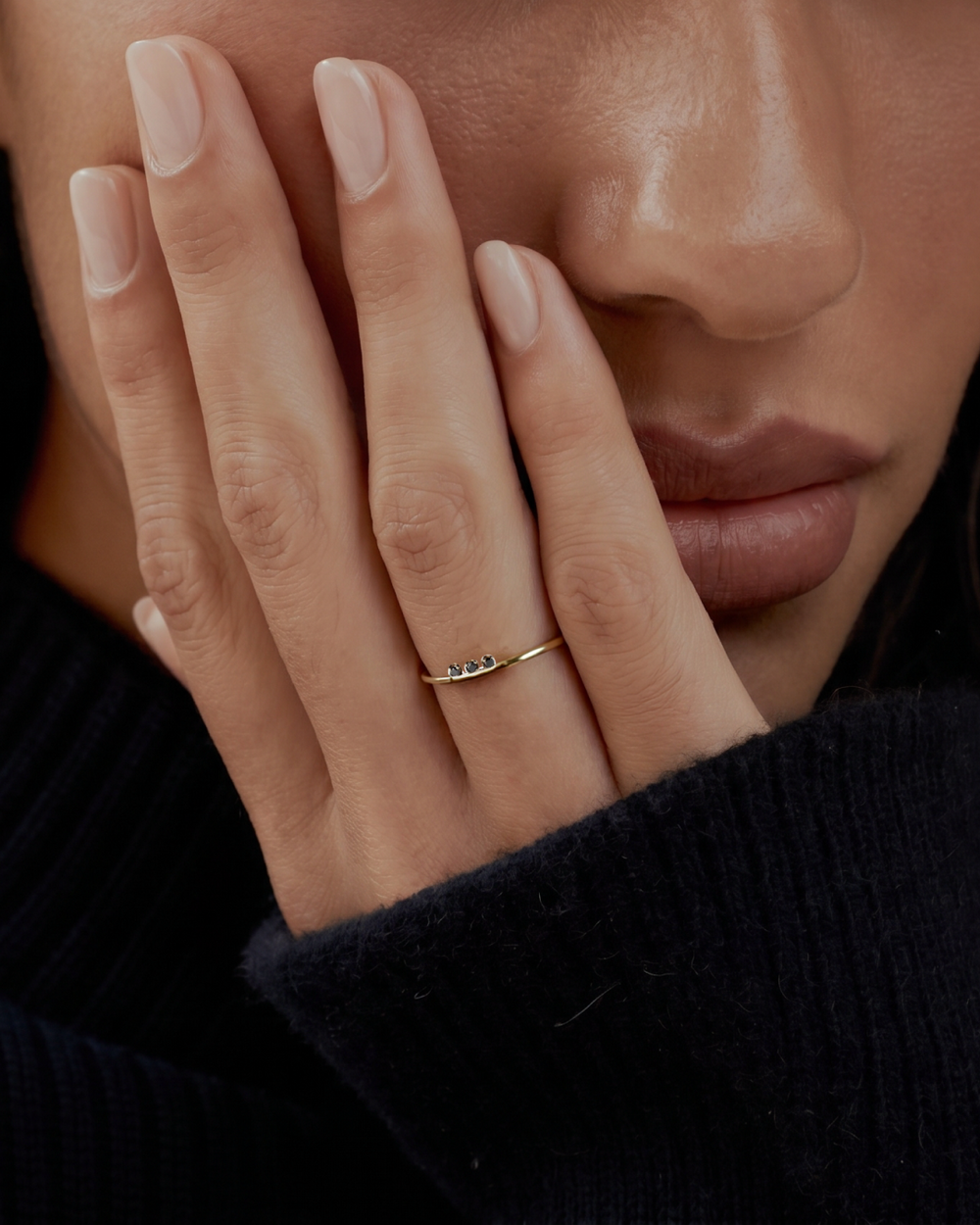 Floating Diamond Ring