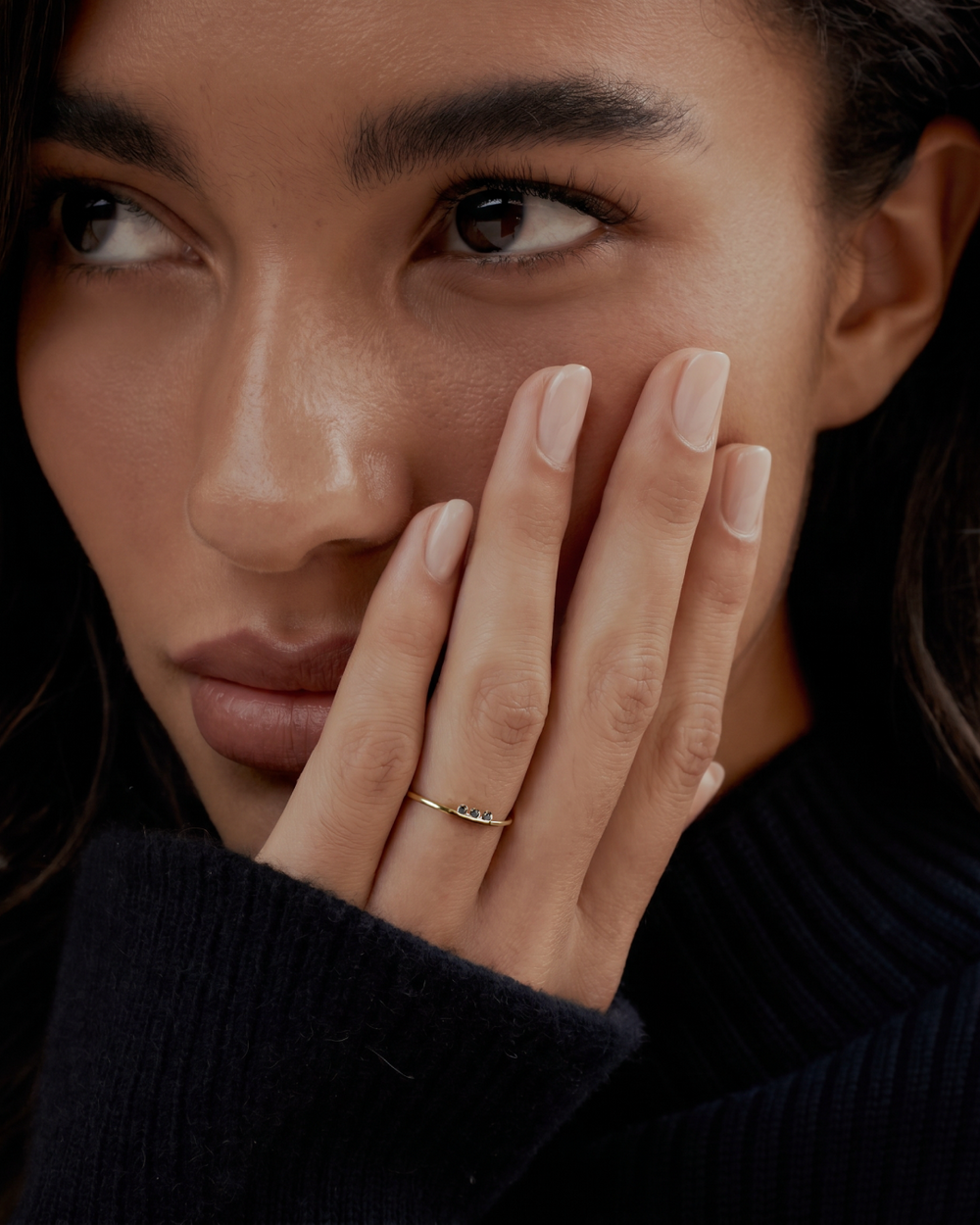 Floating Diamond Ring