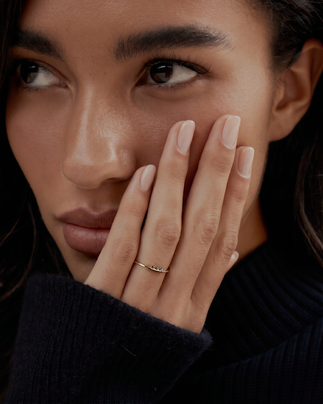 Floating Diamond Ring