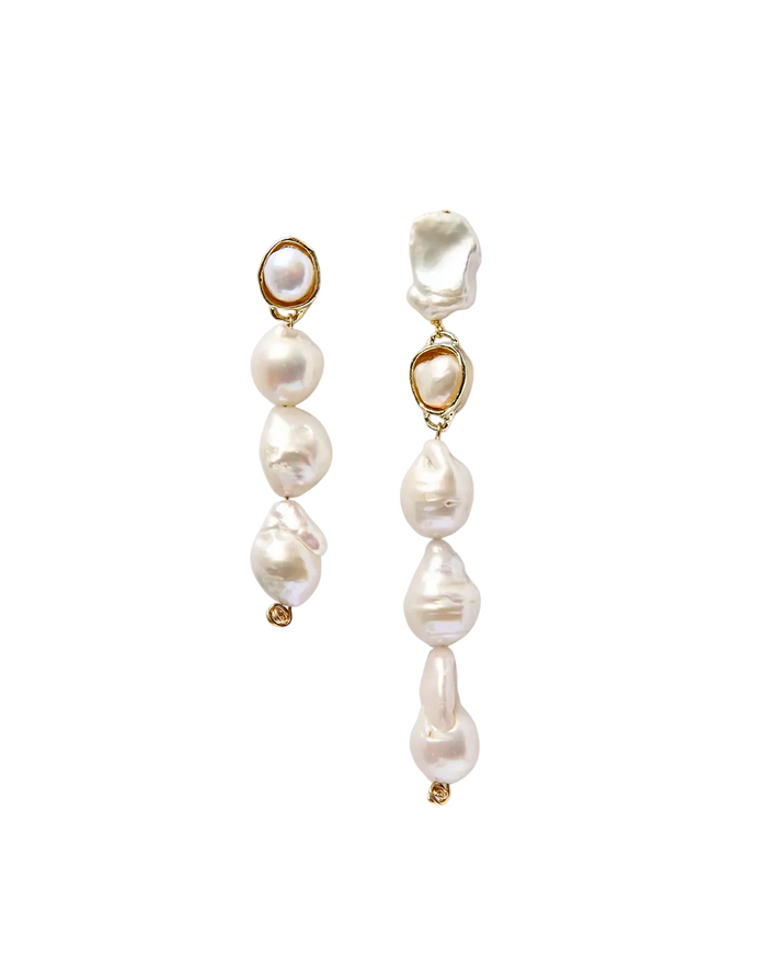 Baroque Earrings by Anita Berisha - At Present Jewelry