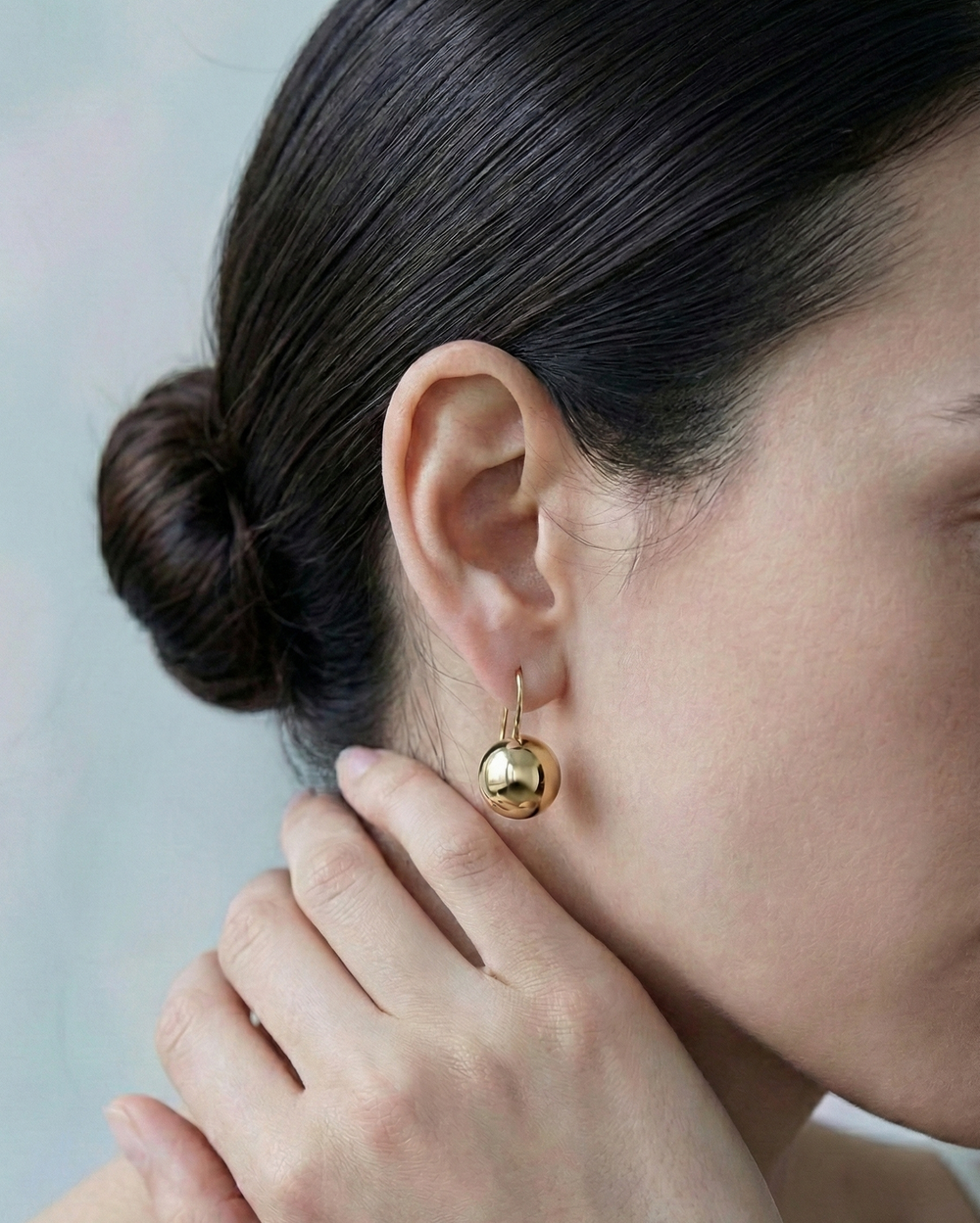 Sphere Drop Earrings