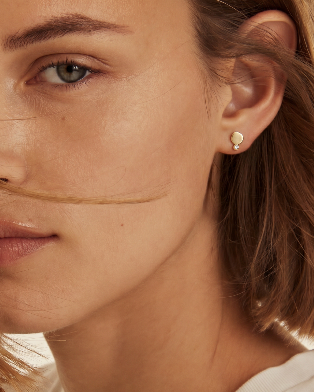 Granule + Hammered Granule Studs