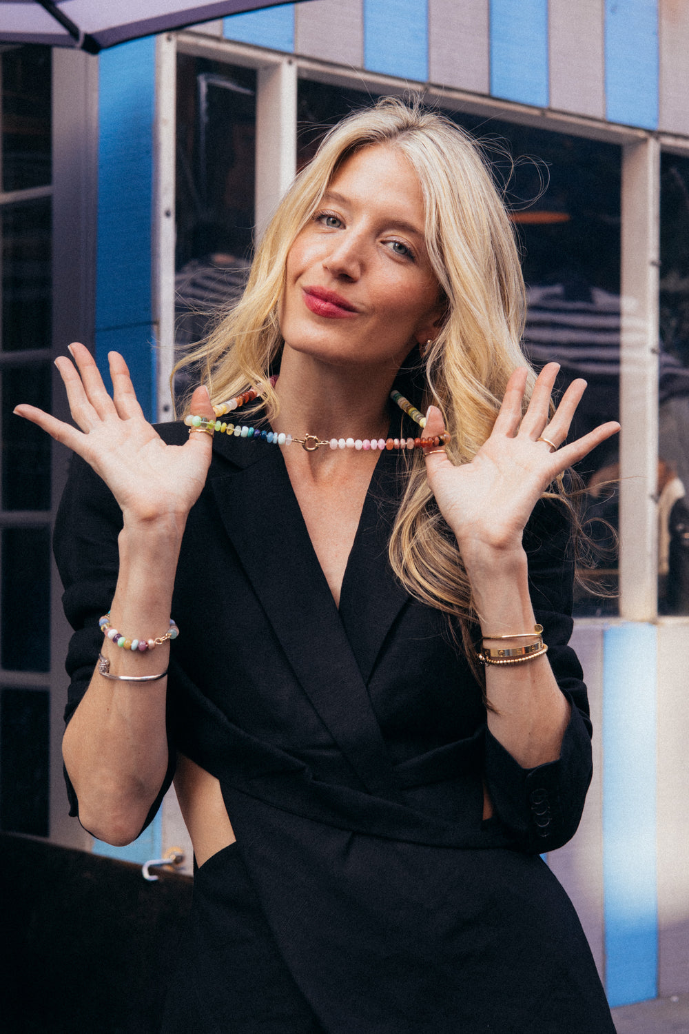 Magical Mixy Gemstone Necklace by Encirkled Jewelry - At Present Jewelry