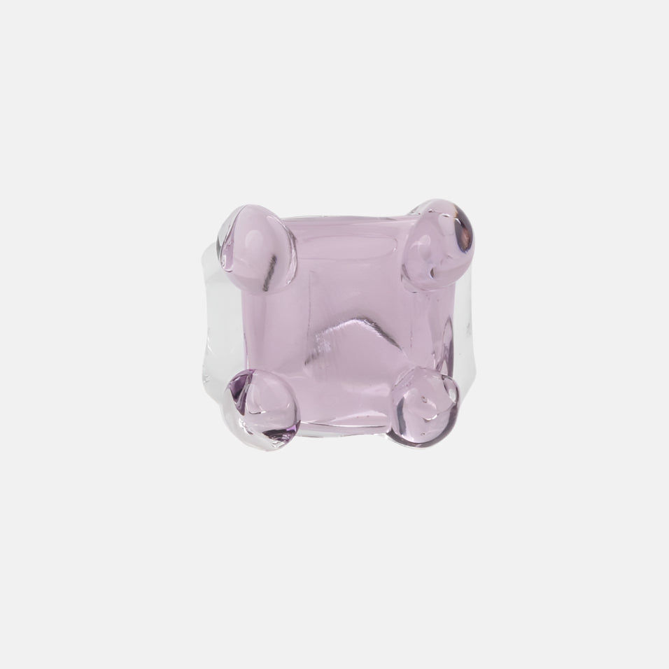 Square Prong Set Ring by KEANE - At Present Jewelry