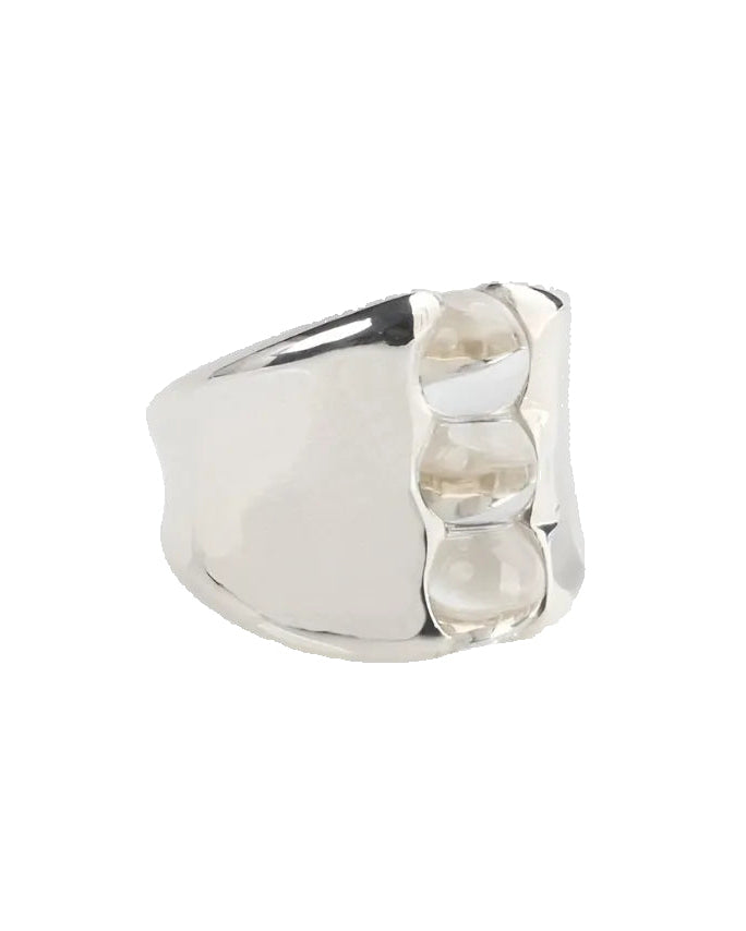 Silver Three Pea Ring by KEANE - At Present Jewelry