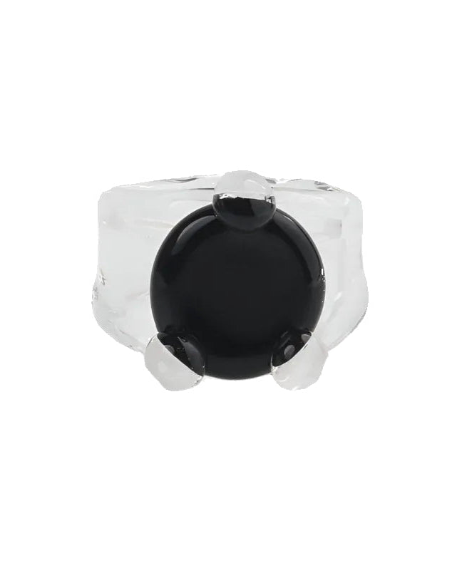 Disc Prong Set Ring by KEANE - At Present Jewelry