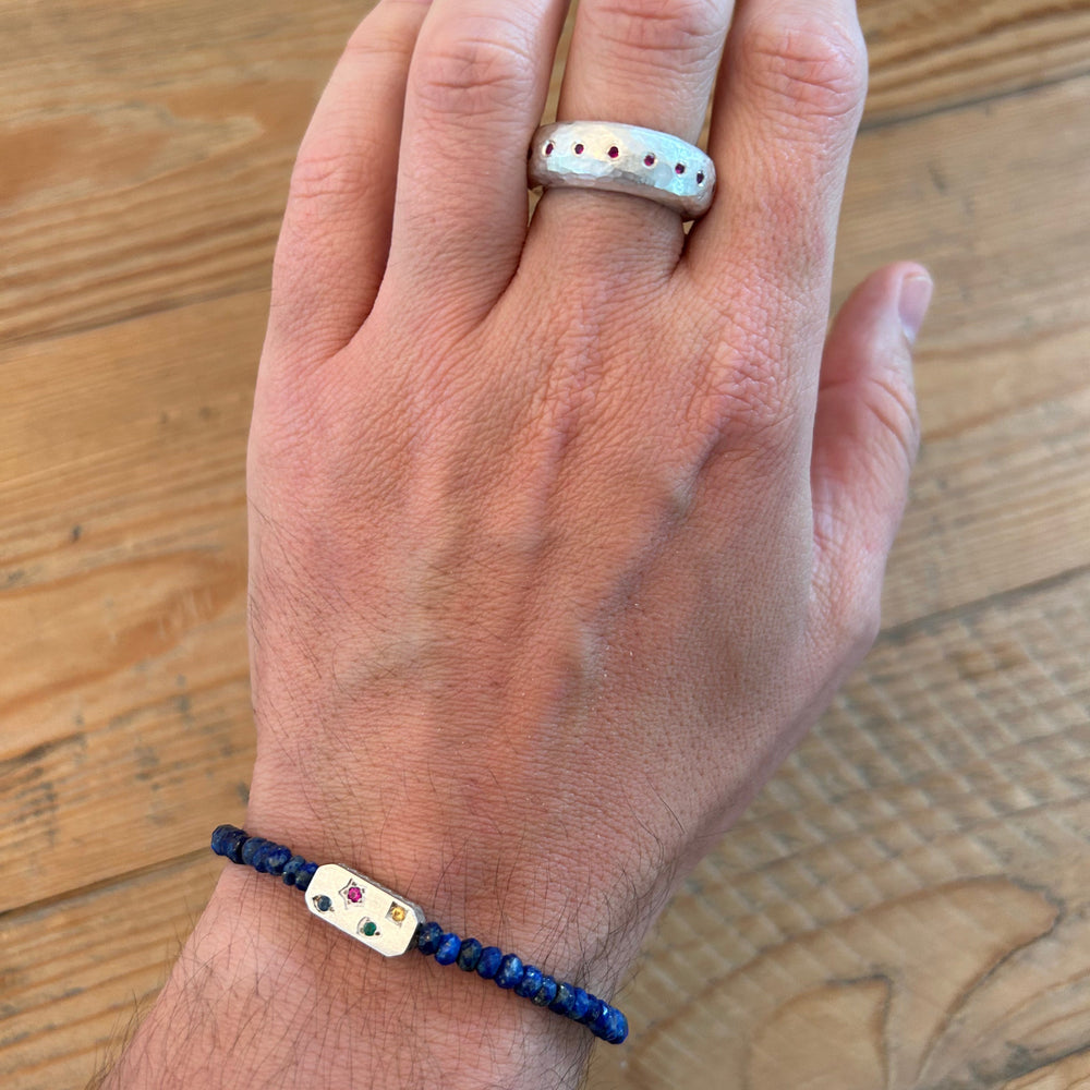 Mini Leo Ring, Ruby by ELIBURCH - At Present Jewelry