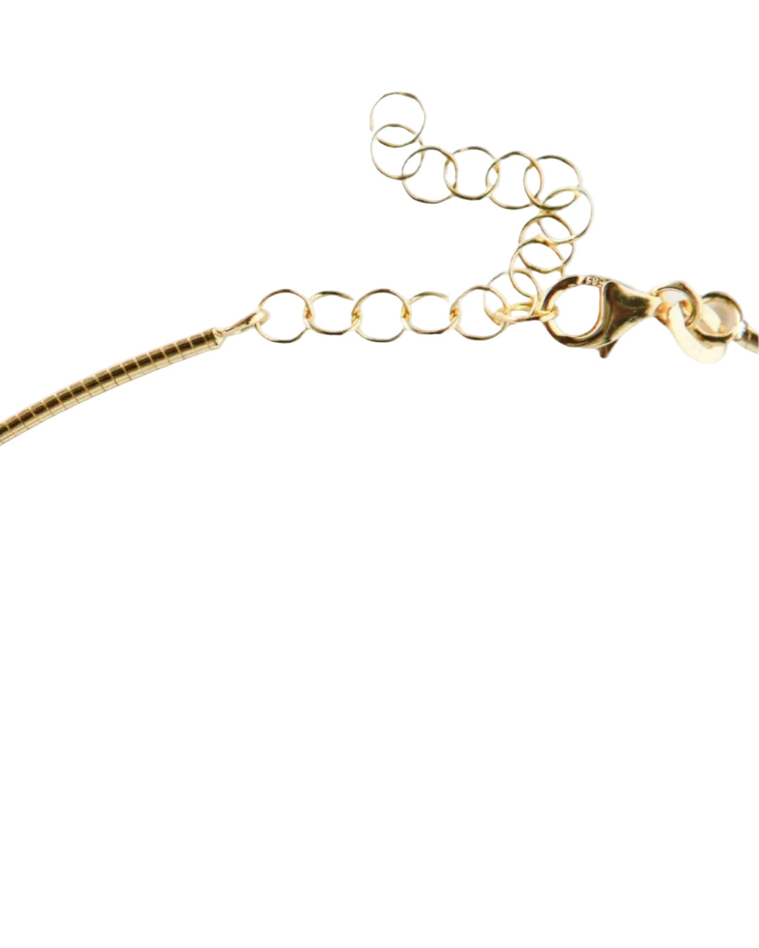 Omega Collar Chain by Rebecca Pinto - At Present Jewelry