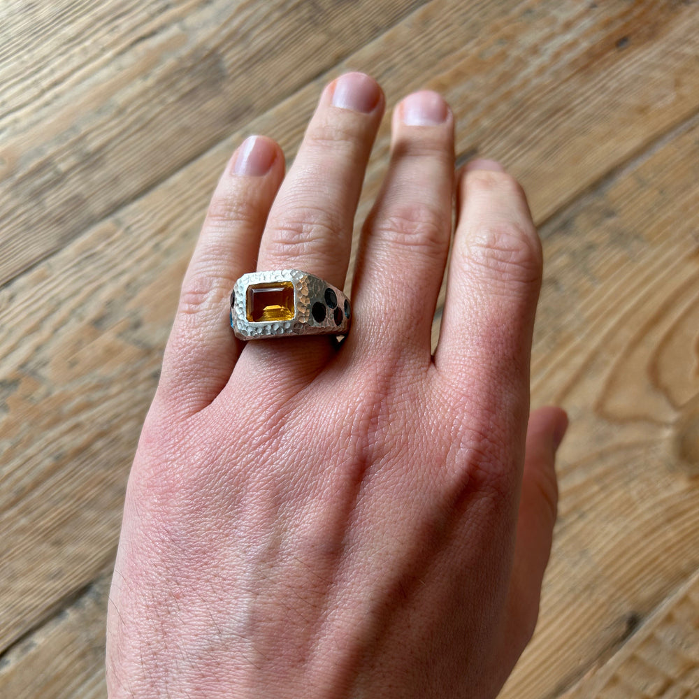 Leo Signet Gypsy by ELIBURCH - At Present Jewelry