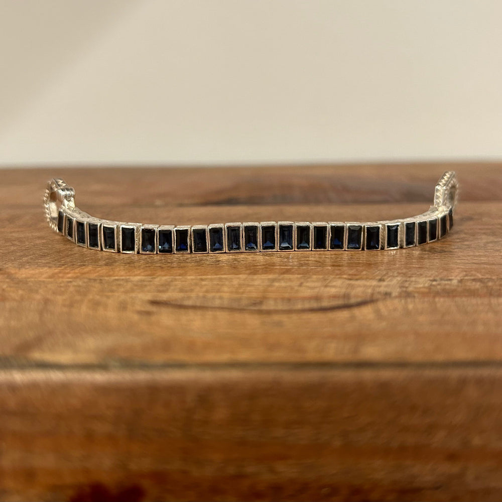 Chameleon Bracelet, Sapphire by ELIBURCH - At Present Jewelry