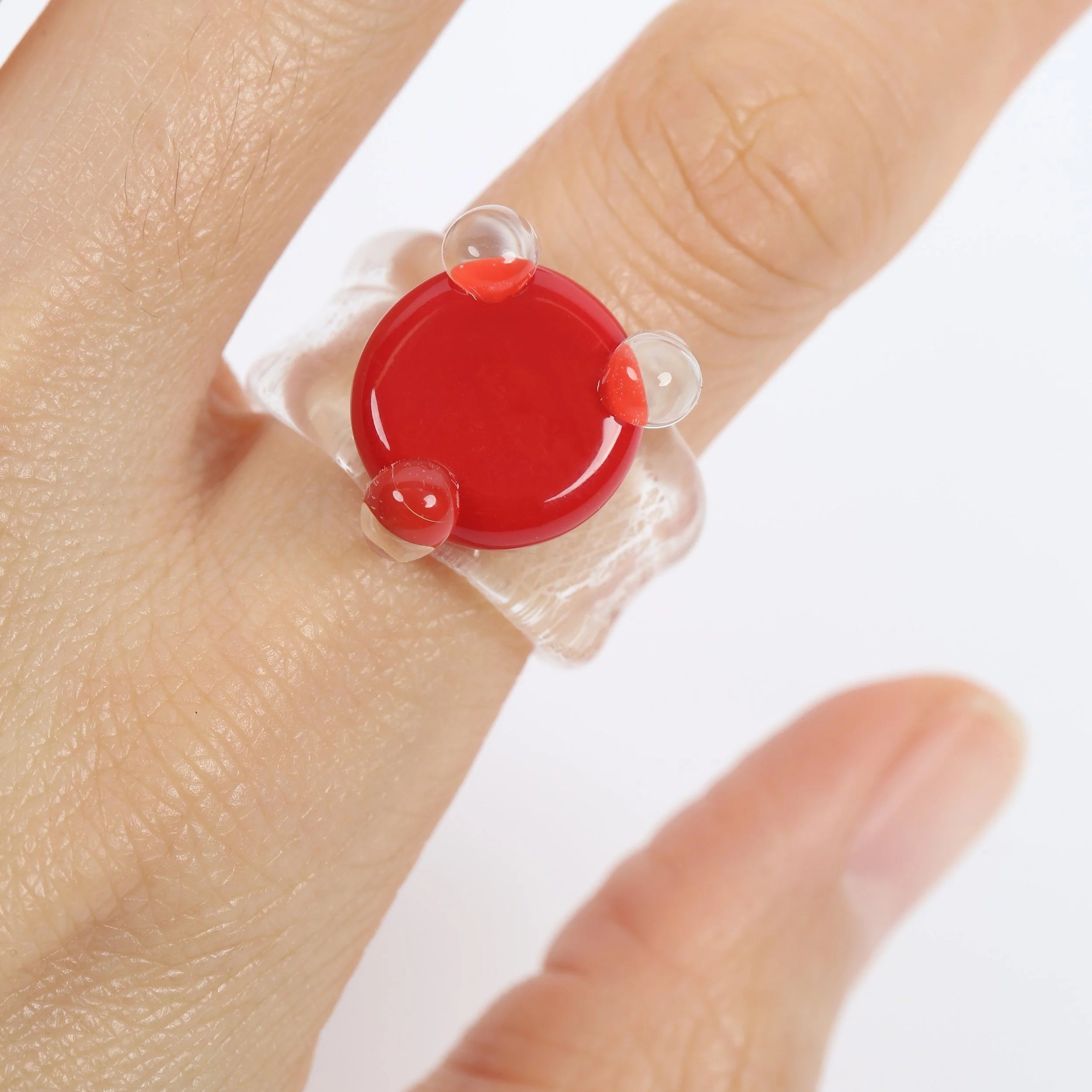 Disc Prong Set Ring by KEANE - At Present Jewelry