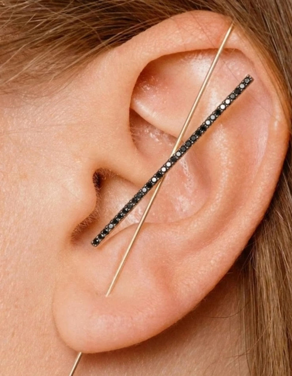 Night Horizon Needle Earring