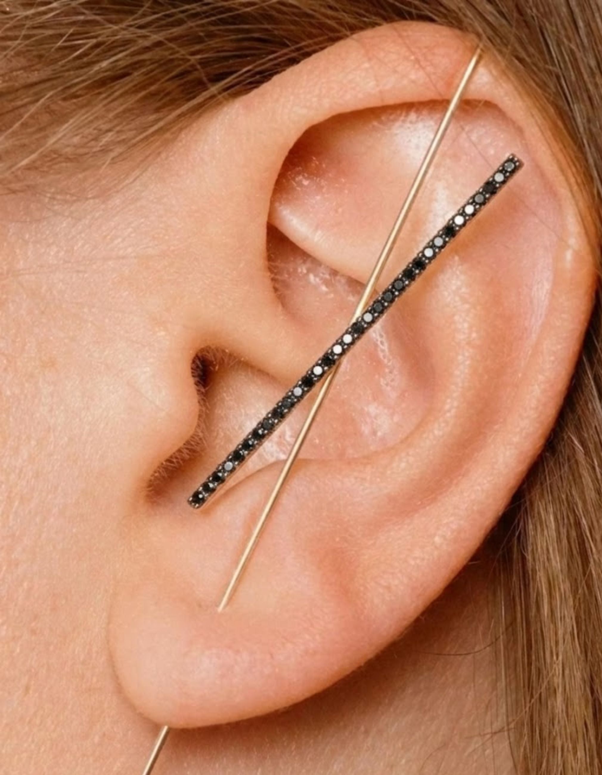 Night Horizon Needle Earring
