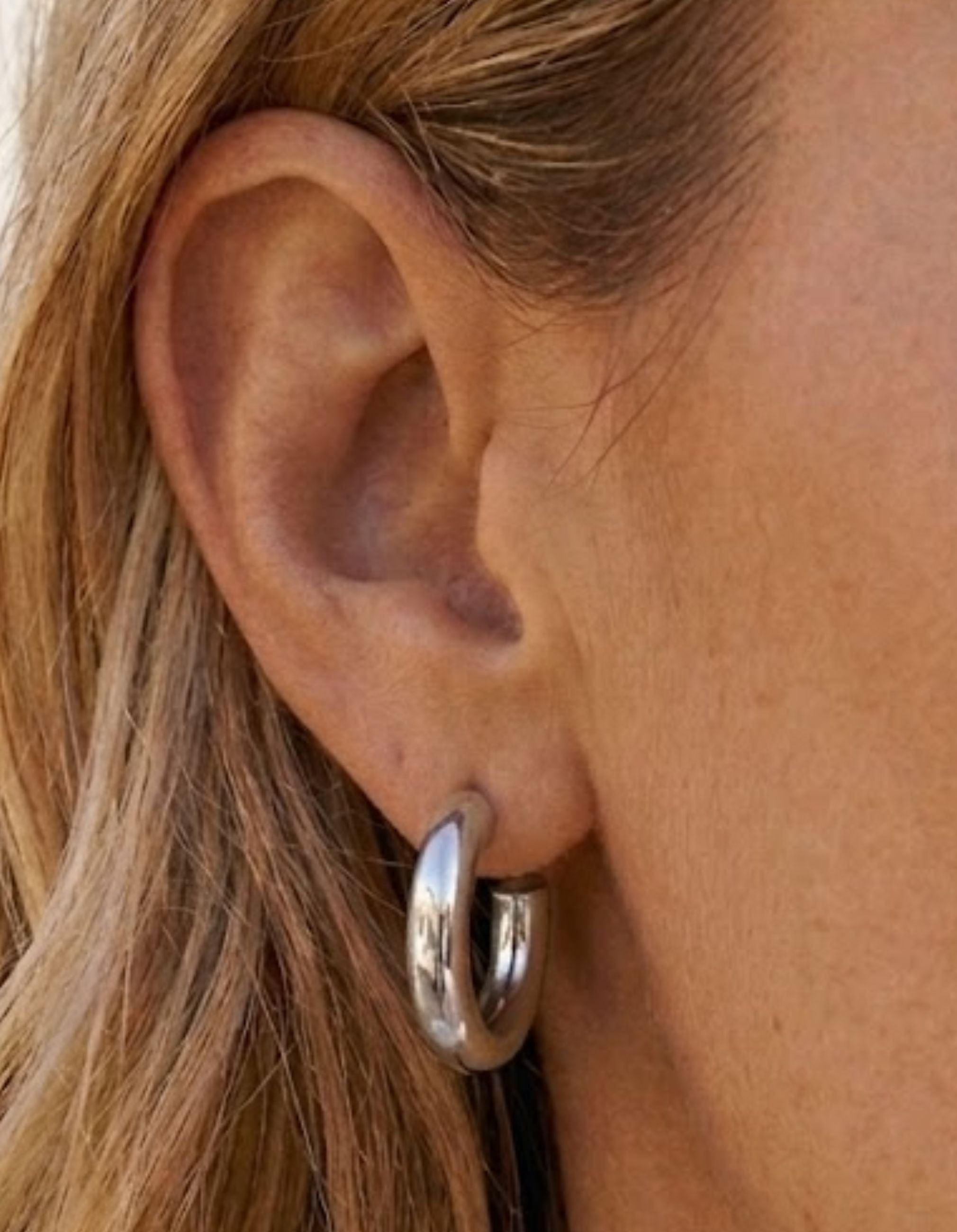 Mini Gold Party Hoops by Eriness - At Present Jewelry