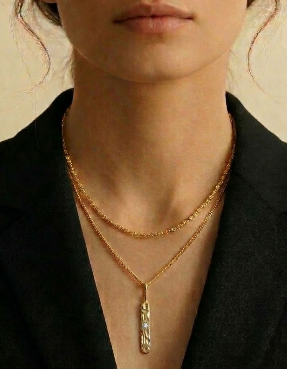 North Star Elongated Charm