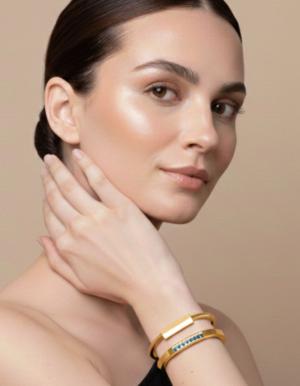 Vault Pavè Lock Bracelet by James Banks Design - At Present Jewelry