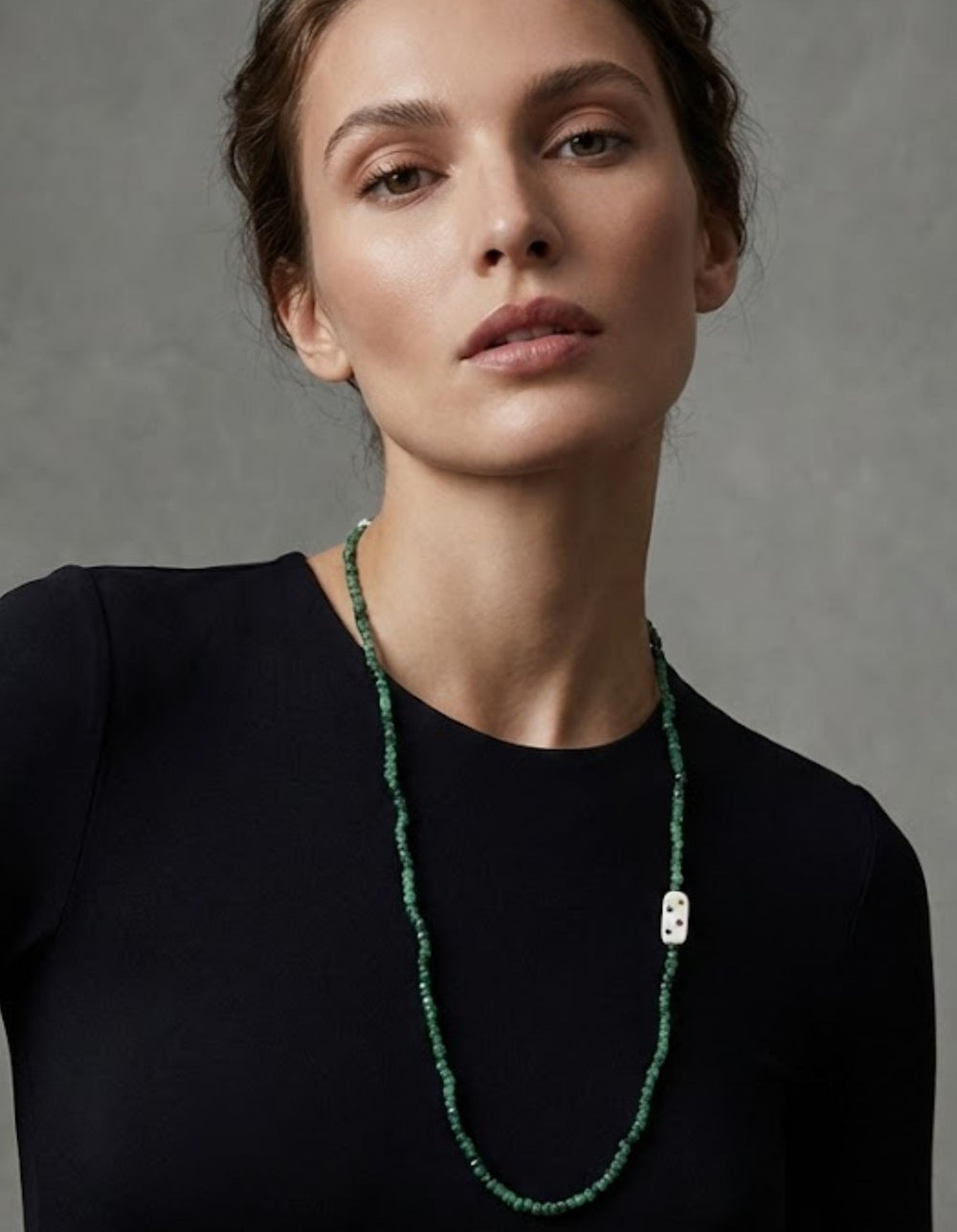 Burch Constellation Necklace, Emerald by ELIBURCH - At Present Jewelry