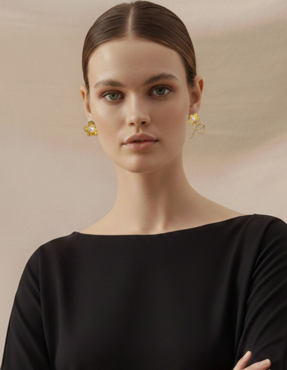 Pearl Studded Earrings