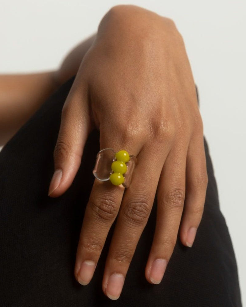 Three Pea Ring by KEANE - At Present Jewelry