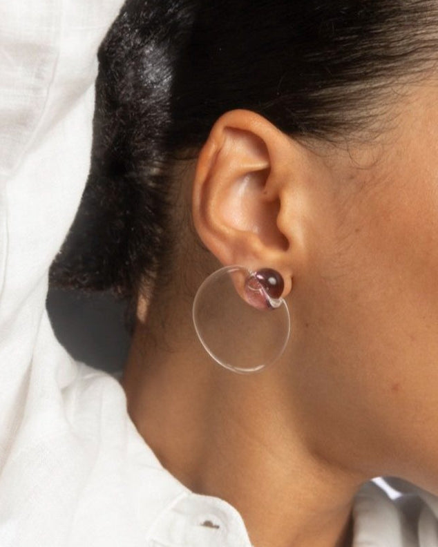 Large Pea Earrings by KEANE - At Present Jewelry