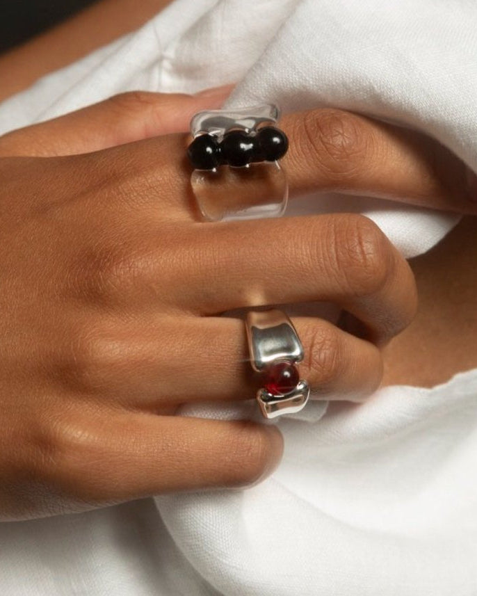 Three Pea Ring by KEANE - At Present Jewelry