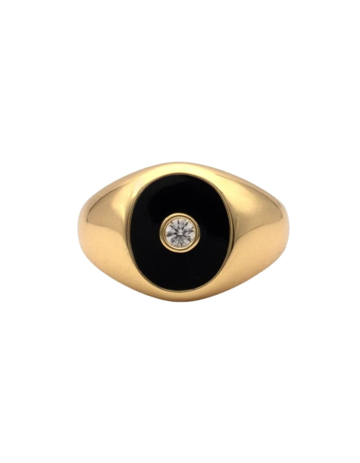 Luna Nera Pinky Ring