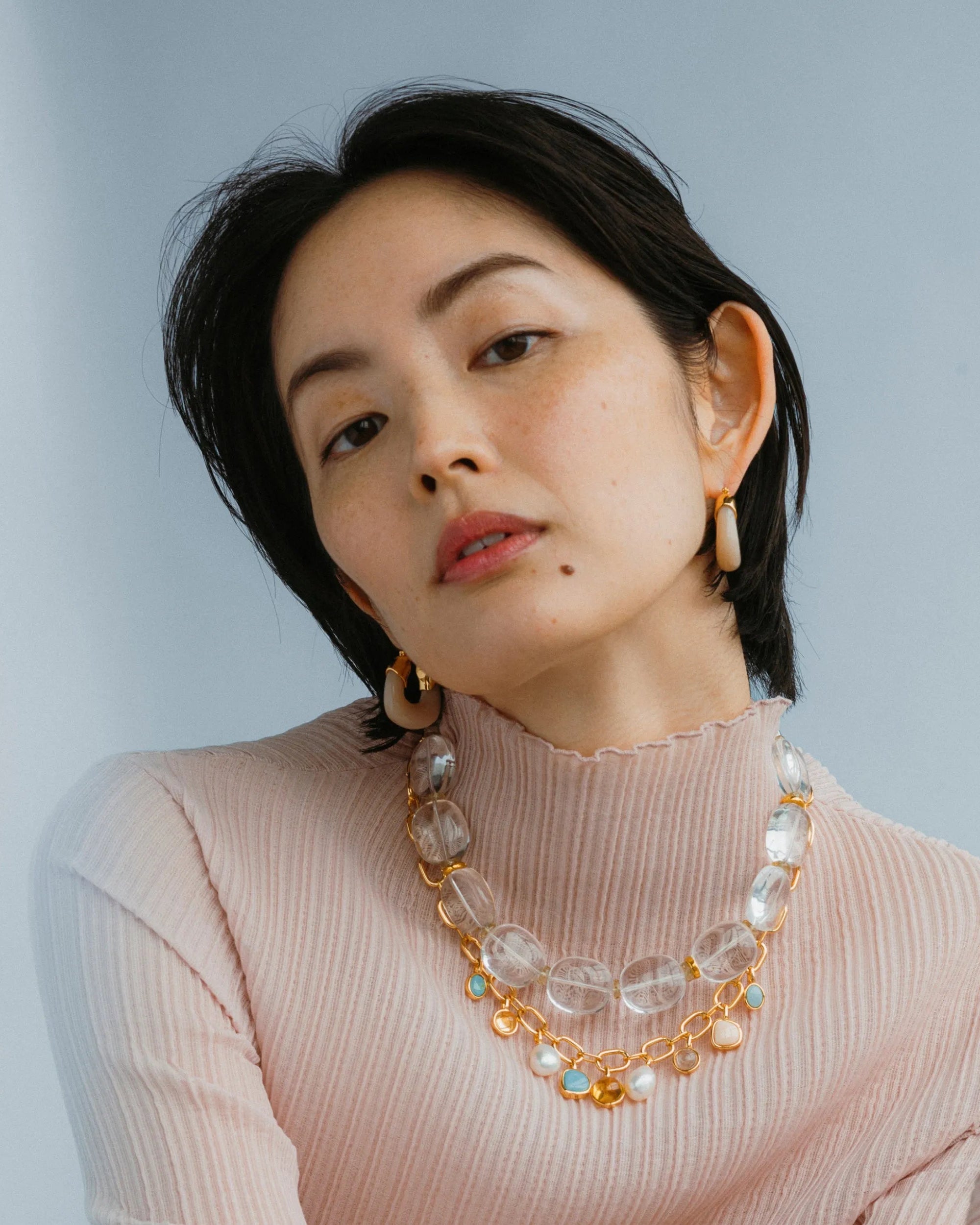 Arabesque Necklace by Lizzie Fortunato - At Present Jewelry