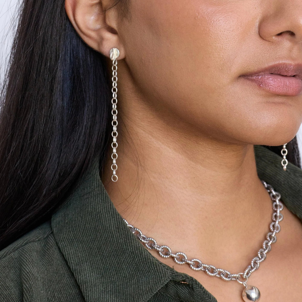 Hooked Stud Earrings by Monbouquette - At Present Jewelry