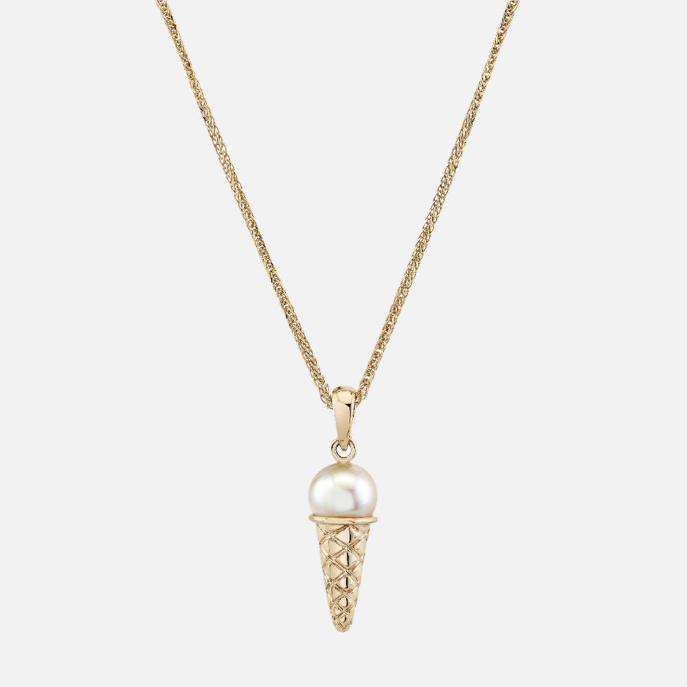 Gemstone Ice Cream Charm by Ariel Gordon Jewelry - At Present Jewelry