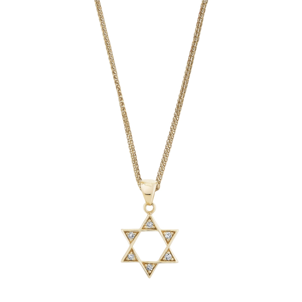 Diamond Star of David Talisman Charm by Ariel Gordon Jewelry - At Present Jewelry