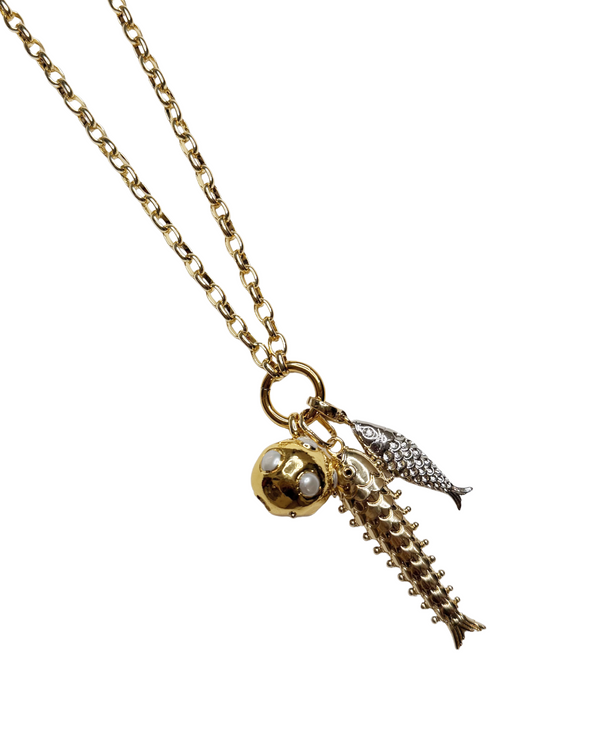 Corfu Maxi Charm Necklace