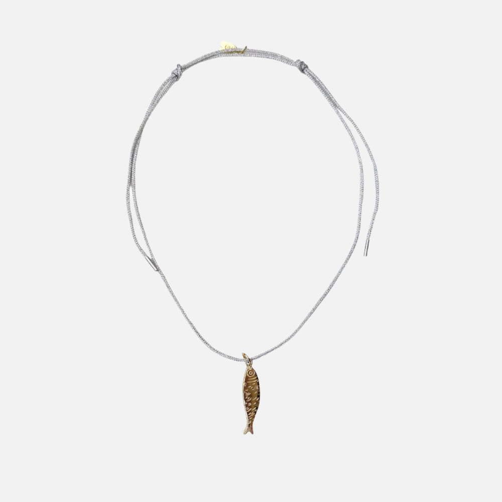 Seaside Souvenir Fish Necklace by NOTTE - At Present Jewelry