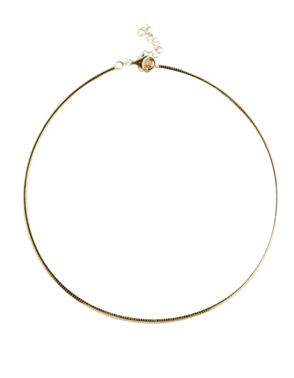 Omega Collar Chain by Rebecca Pinto - At Present Jewelry