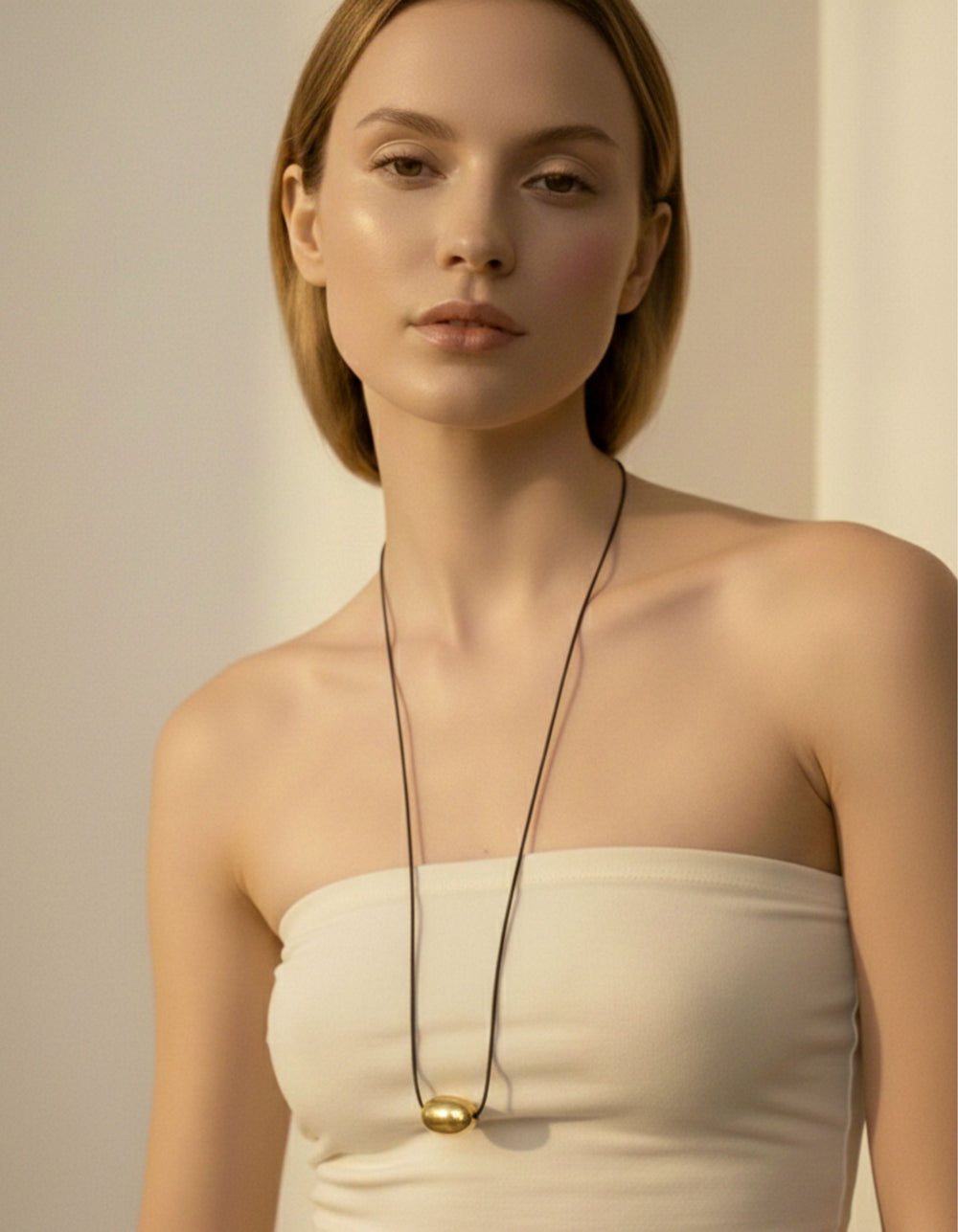 Small Ellipse Necklace